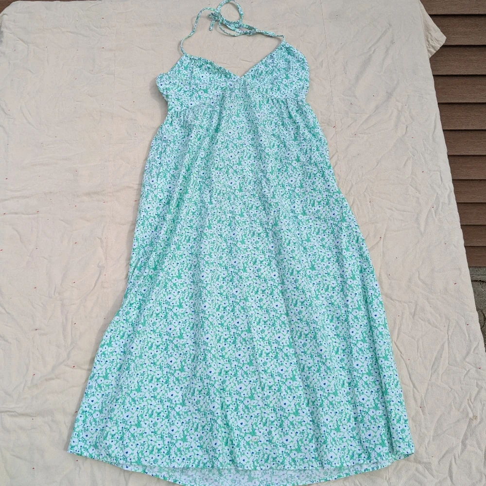Universal Thread Spring Flowers Sun Dress - Picture 1 of 7